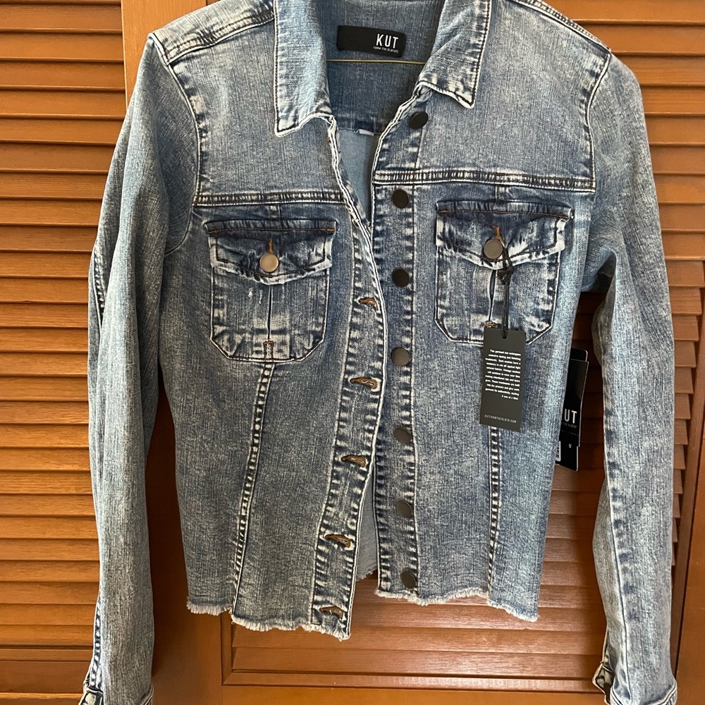 Kut Blue Denim Jacket